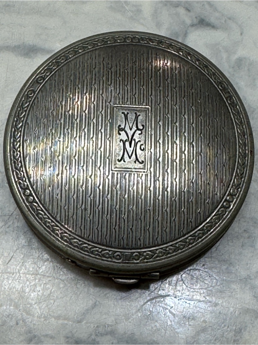 Antique 1920s Richard Hudnut Deauville Art Deco Double Makeup Compact collector - Picture 13 of 16